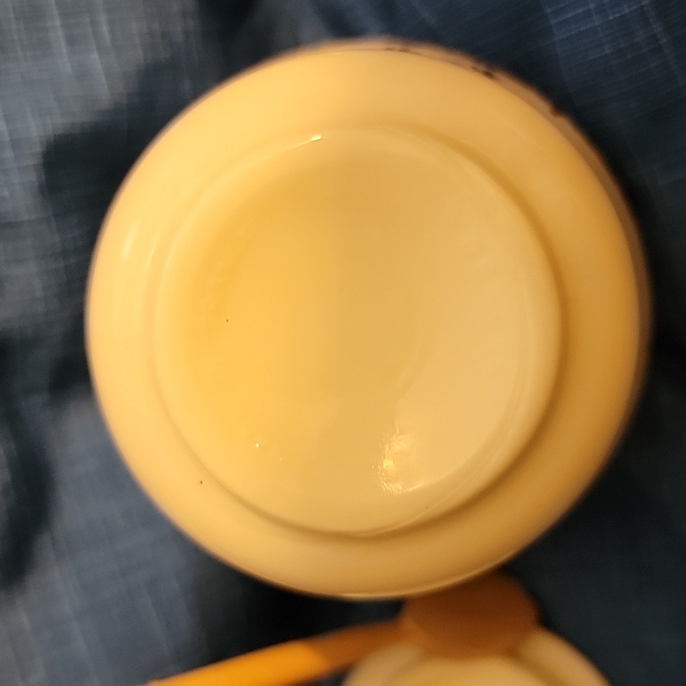 French mustard serving jar - Picture 4 of 4